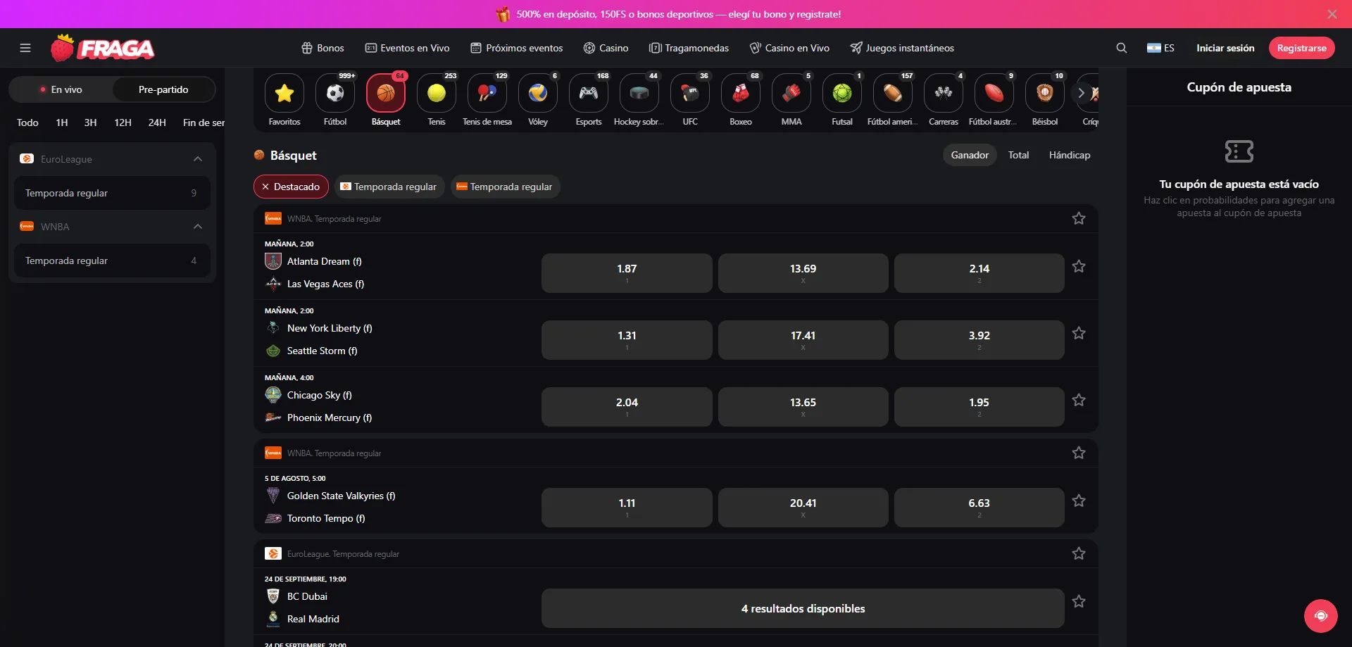 Fraga Casino en móvil — experiencia optimizada para Android e iOS